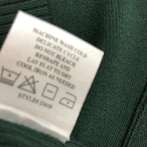 One Girl Who Forest Green Shrug - Picture 7 of 7